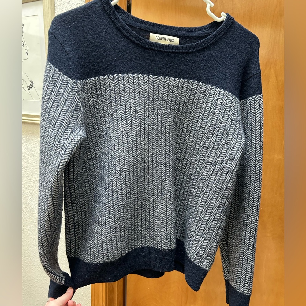Good Threads vintage style wool sweater
